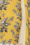 Shop_Soup by Sougat Paul_Beige Malasiyan Silk Round Printed Anarkali With Dupatta _Online_at_Aza_Fashions