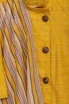 Buy_Minikin_Yellow Cotton Silk Printed Kurta Set _Online_at_Aza_Fashions