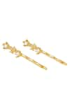 Buy_Zariin_Gold Beads Hair Pin_at_Aza_Fashions