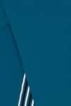 Buy_Amit Aggarwal_Blue Moss Crepe Asymmetric Skirt_Online_at_Aza_Fashions