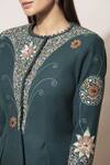 Buy_AMPM_Green Floral Wool Jacket_Online_at_Aza_Fashions