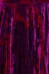 Akanksha Gajria_Purple Tie-dye Velvet Lehenga Set_at_Aza_Fashions