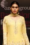 Rahul Singh_Yellow Georgette Round Embroidered Kurta Sharara Set _Online_at_Aza_Fashions