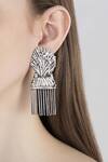 Buy_Masaba_Carved Statement Earring_at_Aza_Fashions