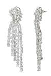 Buy_Auraa Trends_Silver Plated Crystal Danglers_Online_at_Aza_Fashions