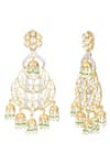 Auraa Trends_Stone Jhumka Chandeliers Earrings_Online_at_Aza_Fashions