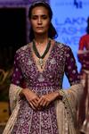 Buy_Jayanti Reddy_Purple Embroidered Anarkali Set _Online_at_Aza_Fashions