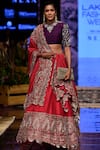 Buy_Jayanti Reddy_Pink Embroidered Lehenga Set _at_Aza_Fashions