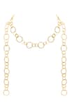 Buy_Varnika Arora_Gold Plated Layered Choker_at_Aza_Fashions