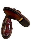 Buy_Artimen_Wine Front Strap Loafer_Online_at_Aza_Fashions
