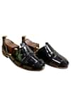 Artimen_Black Leather Formal Sandals _Online_at_Aza_Fashions