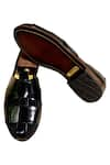 Buy_Artimen_Black Leather Formal Sandals _Online_at_Aza_Fashions