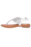 Shop_Sole Fry_White Sling Back Flat Sandals _Online_at_Aza_Fashions