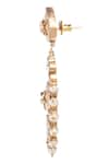 Buy_MINAKI_Gold Plated Polki Stones Chandbalis_Online_at_Aza_Fashions