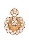 Shop_Anita Dongre_Gold Plated Crystal Rekha Earrings_at_Aza_Fashions