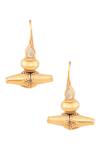 Buy_Anita Dongre_Gold Plated Crystal Sushin Earrings_at_Aza_Fashions