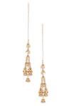 Buy_Anita Dongre_Gold Plated Crystal Basum Earrings_at_Aza_Fashions