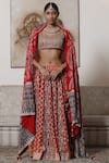 Buy_Anju & Harleen_Embroidered Lehenga Set_at_Aza_Fashions