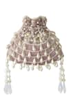 Buy_Adora By Ankita_Pink Embellishment Potli Bag_at_Aza_Fashions