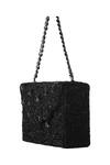 Adora By Ankita_Black Beads, Sequins Embellished Sling Bag _Online_at_Aza_Fashions