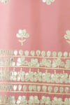 Heena Kochhar_Pink Chanderi Kurta Sharara Set_at_Aza_Fashions