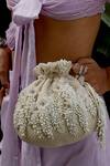 Buy_Lovetobag_Off White Embellished Potli Bag_at_Aza_Fashions