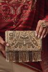 Buy_Lovetobag_Embellished Flapover Clutch_at_Aza_Fashions