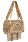 Lovetobag_Embellished Flapover Clutch_Online_at_Aza_Fashions