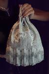 Buy_Lovetobag_Silver Japanese Micro Bead Firante Potli With Handle _at_Aza_Fashions