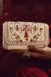 Buy_Lovetobag_Red Embellished Clutch_at_Aza_Fashions