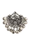 Buy_Zariin_Black Antique Stud Earrings_Online_at_Aza_Fashions
