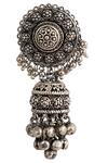 Buy_ZARIIN_Black Antique Jhumkas_Online_at_Aza_Fashions