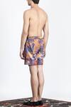 Shop_Shivan & Narresh_Multi Color Printed Shorts_at_Aza_Fashions