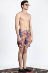 Buy_Shivan & Narresh_Multi Color Printed Shorts_at_Aza_Fashions