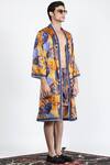 Buy_Shivan & Narresh_Multi Color Printed Robe_at_Aza_Fashions