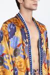 Shivan & Narresh_Multi Color Printed Robe_Online_at_Aza_Fashions