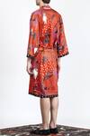Shop_Shivan & Narresh_Red Printed Robe_at_Aza_Fashions