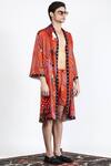 Buy_Shivan & Narresh_Red Printed Robe_at_Aza_Fashions