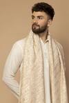 Siddartha Tytler_Off White Silk Kurta Dhoti Set_Online_at_Aza_Fashions