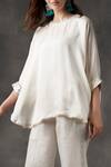 Shop_Twenty Nine_White Asymmetric Top_Online_at_Aza_Fashions