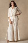 Buy_Twenty Nine_White Chanderi Short Jacket_at_Aza_Fashions