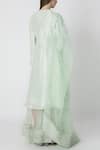 Shop_Masaba_Green Silk Kurta Palazzo Set_at_Aza_Fashions