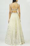 Shop_Neeta Lulla_Off White Embellished Lehenga Set_at_Aza_Fashions