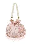 Buy_House of Vian_Pink Embroidered Potli Bag_at_Aza_Fashions