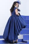 Shop_Janyas Closet_Blue Taffeta, Satin Sequins High Low Gown _at_Aza_Fashions