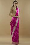 Ohfab Pink Silk Saree Online at Aza Fashions Ohfab_Pink Silk Saree_Online_at_Aza_Fashions