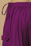 Aekatri_Purple Chanderi Kurta Palazzo Set_at_Aza_Fashions
