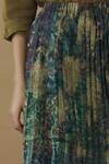 Buy_Yavi_Multi Color Poly Silk Printed Midi Skirt_Online_at_Aza_Fashions