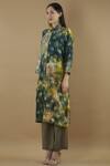 Buy_Yavi_Multi Color Silk Printed Tunic_Online_at_Aza_Fashions