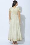 Shop_Priyanka Raajiv_Off White Silk Round Anarkali With Dupatta_at_Aza_Fashions